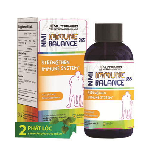 Picture of Syrup uống hỗ trợ tăng cường sức đề kháng cho trẻNMI - IMMUNE BALANCE