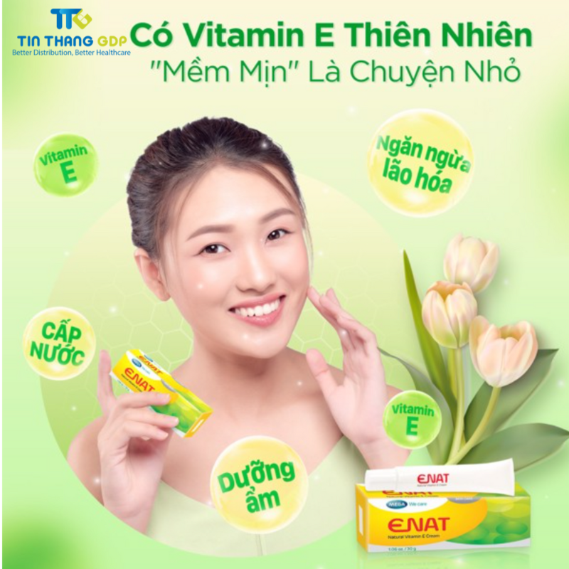 Picture of ENAT NATURAL VITAMIN E CREAM 30G