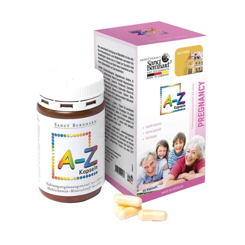 Picture of VIÊN UỐNG BỔ SUNG VITAMIN VÀ KHOÁNG CHẤT TỔNG HỢP SANCT BERNHARD A-Z KAPSELN