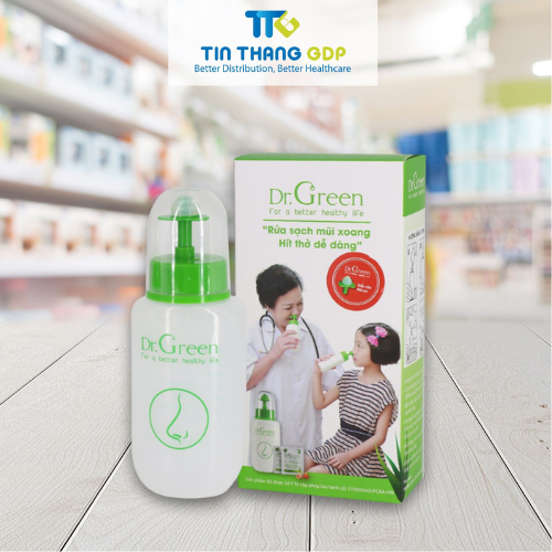 Picture of BÌNH RỬA MŨI DR.GREEN - Rửa sạch mũi xoang, hít thở dễ dàng