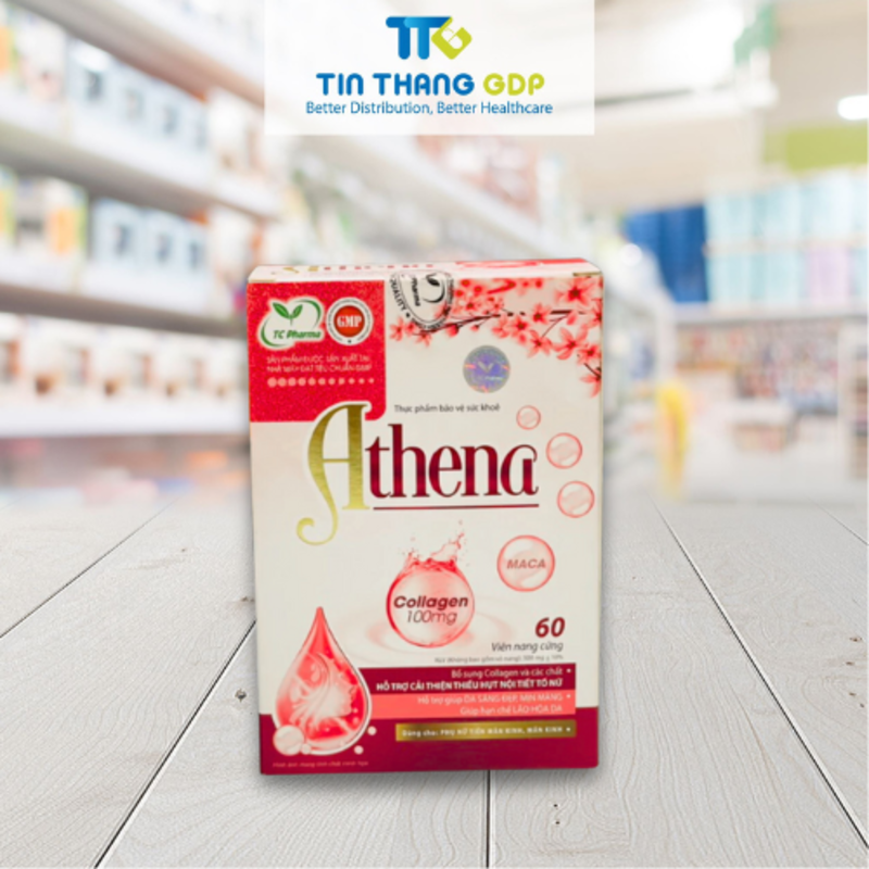 Picture of VIÊN UỐNG NỘI TIẾT TỐ ATHENA- Bổ sung collagen giúp trẻ hóa làn da và cải thiện tình trạng thiếu hụt nội tiết.