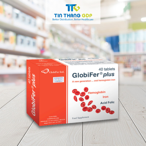 Picture of GLOBIFER PLUS -  Bổ sung sắt, axit folic và hemoglobin cho cơ thể