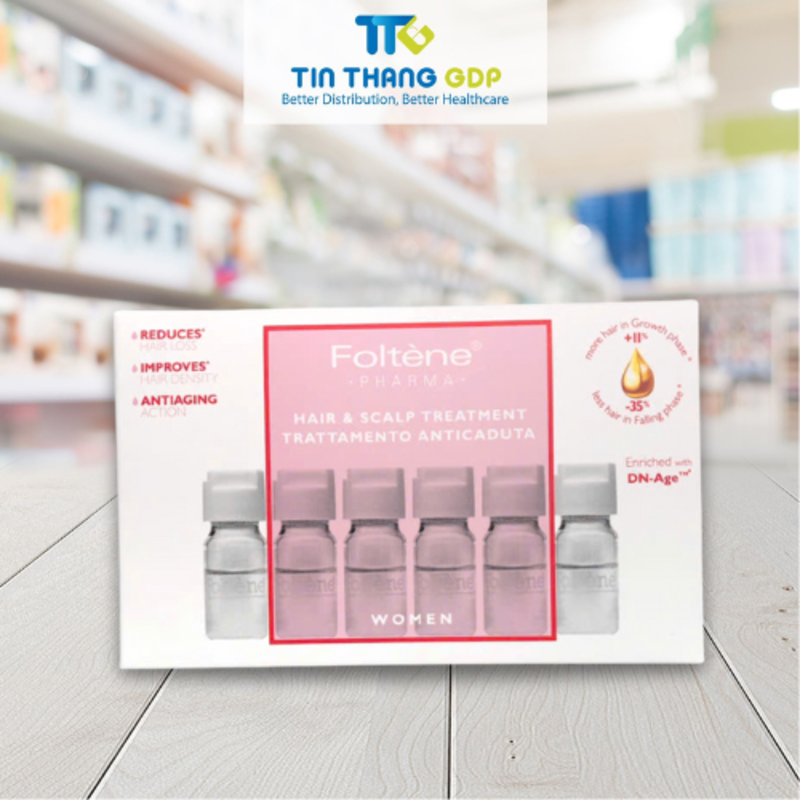 Picture of FOLTÈNE  HAIR & SCALP TREATMENT WOMEN - Tinh chất ngăn rụng tóc và kích thích mọc tóc Foltène dành cho nữ