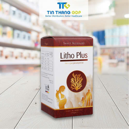 Picture of LITHO PLUS –  BỔ SUNG CANXI TỪ TẢO BIỂN ĐỎ