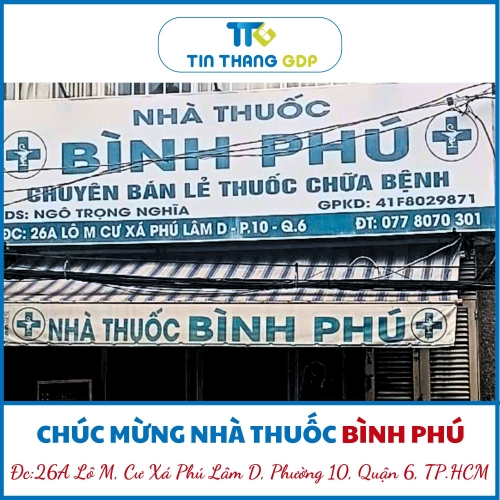Picture for blog post CHÚC MỪNG NHÀ THUỐC BÌNH PHÚ TÁI XÉT ĐẠT CHUẨN GPP VỚI TỶ LỆ 96.7% – KHẲNG ĐỊNH CHẤT LƯỢNG VÀ UY TÍN TRONG NGÀNH DƯỢC
