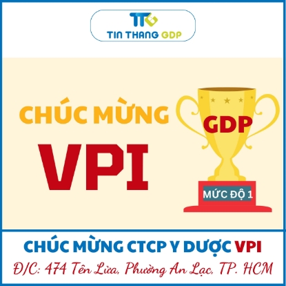 Picture for blog post CHÚC MỪNG VPI CHÍNH THỨC ĐẠT CHUẨN GDP MỨC ĐỘ 1 – KHẲNG ĐỊNH UY TÍN VÀ CHẤT LƯỢNG